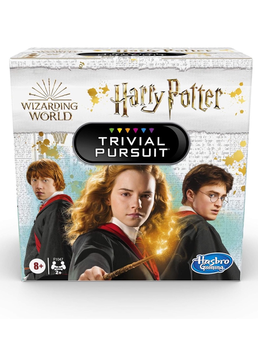 Hasbro Harry Potter Trivial Pursuit Box - White, Black, Gold, Green, Blue